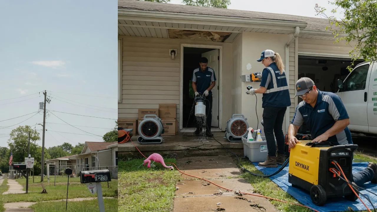 Storm Damage Water Removal in Lisman, AL near me